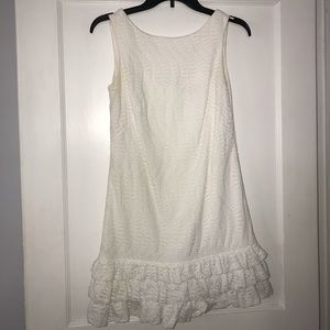 White Lilly Pulitzer dress eyelet